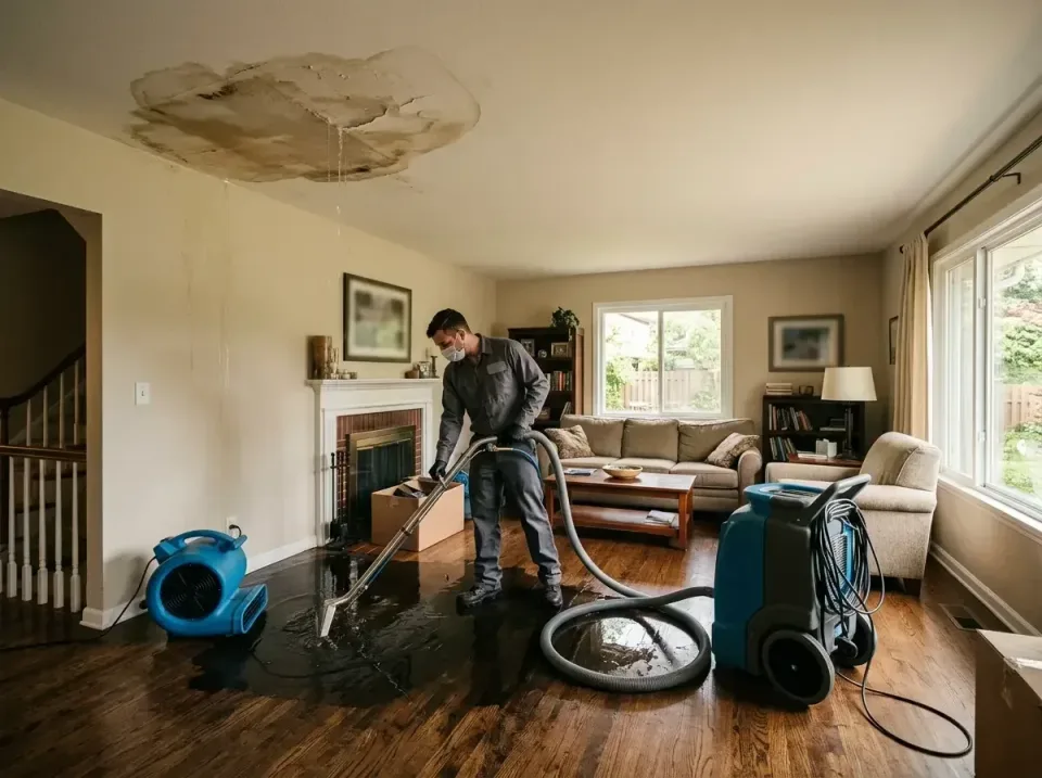 attic-pipe-burst-ceiling-drip-008 — frequently asked questions, Water Damage Restoration & Carpet Care in Sellersville, PA